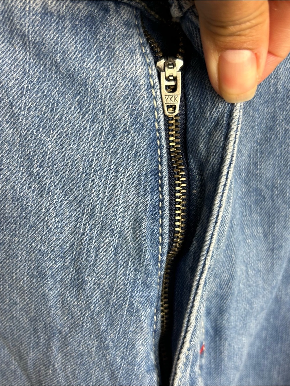 A. LAB Y2K Wide Leg Baggy Jeans | Rave Skater Grunge Denim 42 - Picture 5 of 12
